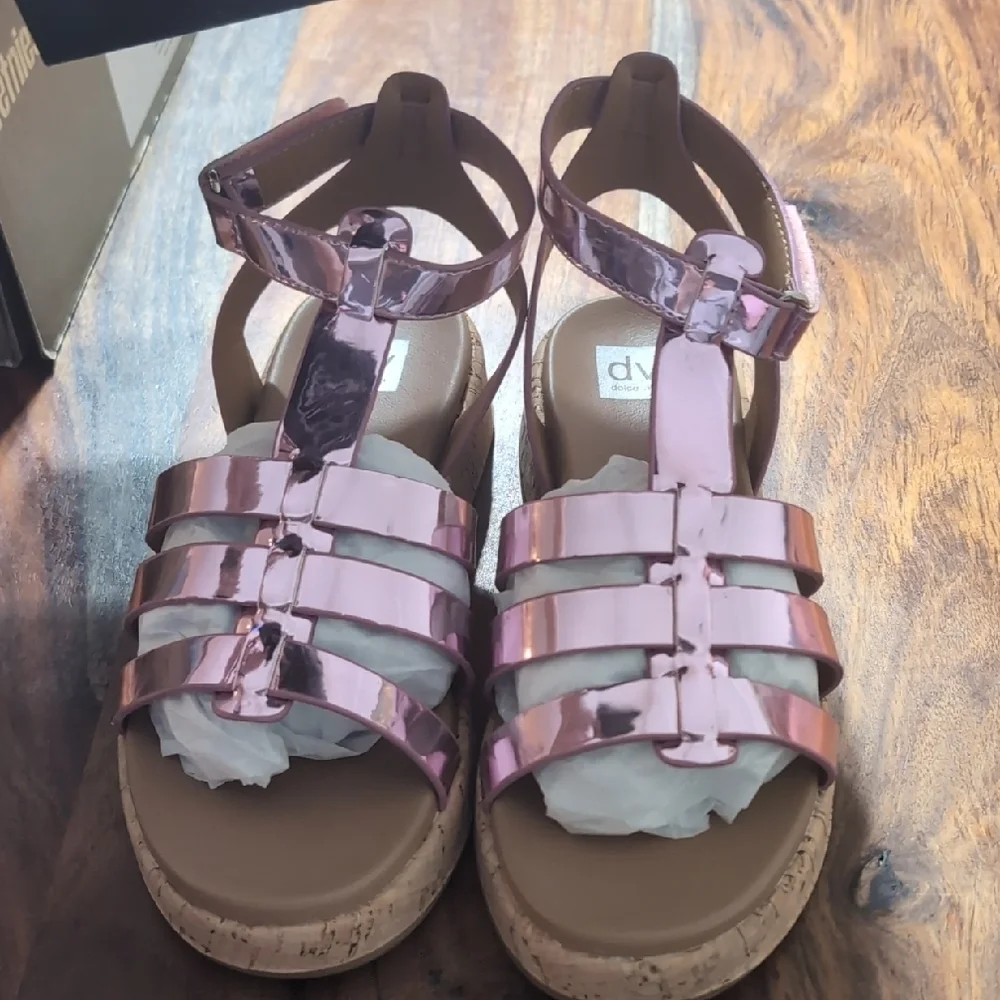 DV Dolce Vita Pink Strap Sandals
